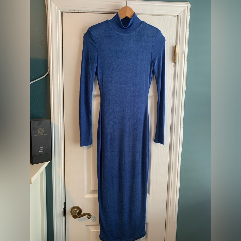 JLUXLABEL Turtleneck Maxi Dress